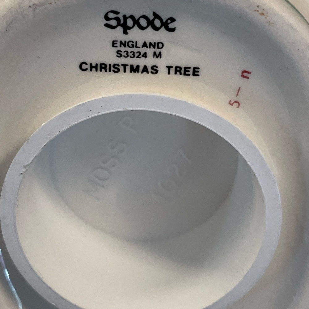 Spode Christmas Tree Bank - Picture 5 of 8